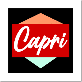 Capri Posters and Art